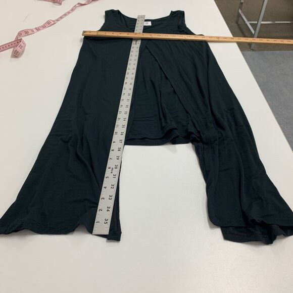 Cabi Tank Top Womens XS Extra Small Black Split Front Back Layered Beyond Tunic - Picture 8 of 15